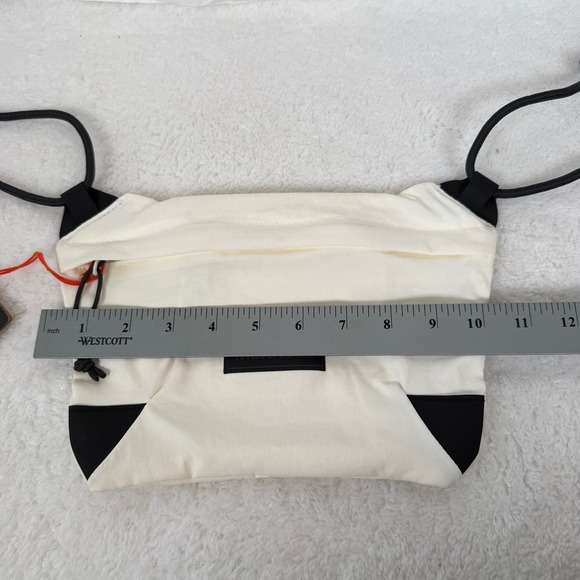 Merrell Wayfinder Packable Sacoche Bag White Black Water Resistant Crossbody - Picture 5 of 13